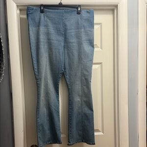 Lee Light Blue Flared Women's Jeans